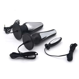 Exotic Accessories Adult Products Toys Anal Vaginal Plug Butt Electric Shock sexy for Men Women G-spot Massager