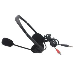 Super Bass 3.5mm Wired Stereo Gaming Headphone Noise Cancelling Earphone With Microphone Adjustable Headband For Computer Laptop
