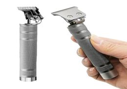 Tshaped Rechargeable cordless men outlining hair clipper electric hair cutting machine beard haircut silver3233982