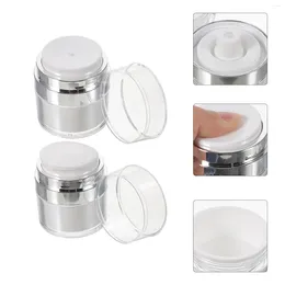 Storage Bottles Vacuum Cream Bottle Moisture Pump Dispenser Travel Moisturizer Face Containers Lids