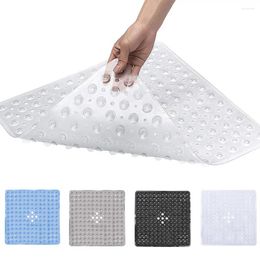 Bath Mats Mat Massage PVC Bathroom Rugs Safety Shower Anti Slip Foot Pad Bathtub With Suction Cups Floor