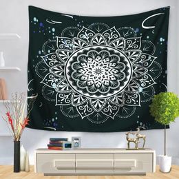 Tapestries Home Decorative Wall Hanging Carpet Tapestry Rectangle Bedspread Abstract Geometric Mandala Flower Pattern GT1181