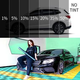 Window Stickers 300cmx50cm Black Car Foils Tint Tinting Film Roll Auto Home Glass Summer Solar UV Protector Sticker Films