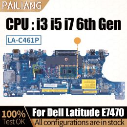 Motherboard For Dell Latitude E7470 Notebook Mainboard LAC461P 0VNKRJ 0DGYY5 03GMP2 02R1TC 0YDW8F i3i5i7 6th Laptop Motherboard Full Tested