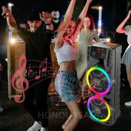 Outdoor Family Party Karaoke Subwoofer Boom Box 12 Inch Audio 3000W P.M.P.O Bluetooth Speaker Music Center with Mic USB/TF /FM