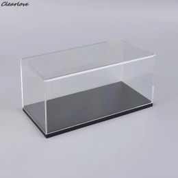 Car Model Display Box Transparent Protective Case Acrylic Dust Hard Cover Storage Holder
