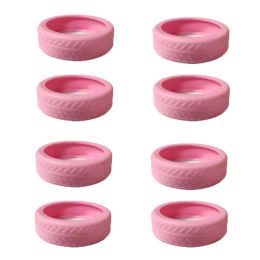 4/8PCS Silicone Luggage Wheels Protector Silent Sound Wheels Cover Reduce Wheel Wear Trolley Box Casters Cover Luggage Accessory