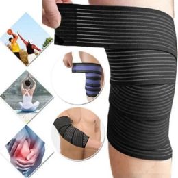 1Pc Elastic Breathable Sports Wrist Knee Ankle Elbow Calf Arm Band Brace Support Wrap