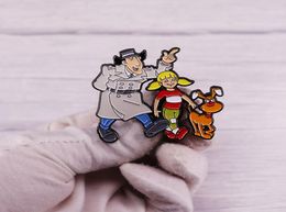 Cartoon animation tool police inspiration badge decoration07166103