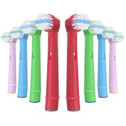 8/12/16pc Replacement Kids Children Tooth Brush Heads For Oral B EB-10A Pro-Health Stages Electric Toothbrush Oral Care, 3D Exce