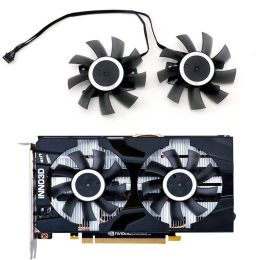 Pads New 2PCS CF12815S 75MM DC 12V 0.28A 4PIN GTX1660TI RTX2060 GPU Cooler For Inno3D RTX2060 GTX1660TI GPU Cooler Fan