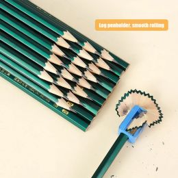 10Pcs Drawing Pencil Wood 2B HB Pencil Children Students Painting Sketch Write Non-Toxic Exam Pencil Student Stationery