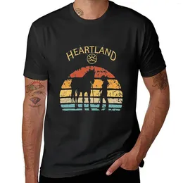 Men's Polos Heartland Uk Funny Valentines Day Black Friday Boxing Farming Quote Ranch Alberta D T-Shirt