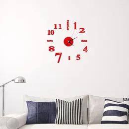 Wall Clocks Timer Stopwatch Decorative Fashion Sticker Clock Decoration Digital Mechanical Kitchen Cooking