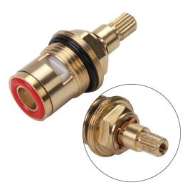 Basin Faucet Ceramic Disc Cartridge Bath & Kitchen Faucet for Valve Cartridge Replacement Thermostatic Mixing for Valve