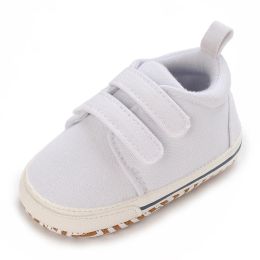 4 Colours Newborn Baby Shoes Boy Girl Classical Sport Soft Sole PU Leather Multi-Color First Walker Casual Sneakers Baptism Shoes