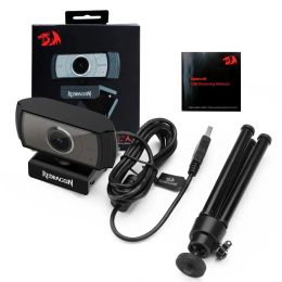 REDRAGON GW900 APEX USB HD Webcam Autofocus Built-in Microphone 1920 X 1080P 30fps Web Cam Camera for Desktop Laptops Game PC