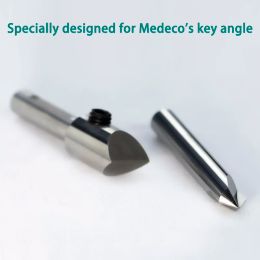 Milling Cutter Compatible with Medeco Keys for Various Manual Vertical Key Cutting Machine Locksmith Tools