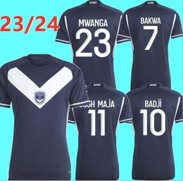 23 24 Maillot GirONdiNs BoRDeaUx Soccer Jerseys Foot Fc 2023 2024 Football Shirts Home Training Home Away Fan Player Version MWANGABADJI JOSH MAJA BAKWA 888