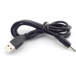 ANPWOO 3.5mm Mirco USB Şarj kablosu DC Güç Kaynağı Adaptörü Şarj Cihazı El Feneri Kafa Lambası Torçu Şarj Edilebilir Pil- El feneri için Şarj Kablosu