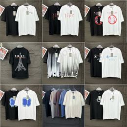 Designer Mens T shirts Ba Summer Fashion tshirt brand Tee Luxury leisure loose women short sleeve letter print pullover pure cotton tops Clothing Size S-XL