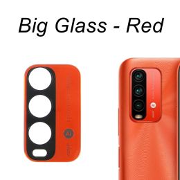 Rear Back Camera Glass Lens For Xiaomi Redmi 9T Main Camera Cover With Frame Bezel Replacement M2010J19SG M2010J19SY