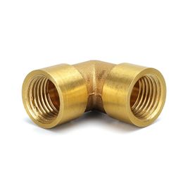 1/8" 1/4" 3/8" 1/2" 3/4" BSP Male / Female Thread L-type Pneumatic / Plumbing Brass Pipe Fitting Water Oil Gas Adapter