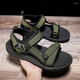 Sandals Sandal Men 2024 Summer For Leisure Beach Male Shoes Lightweight Outdoor Casual 45