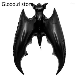 Party Decoration 3D Halloween Large Bat Balloons Decorations Foil Inflatable Toys Globos Decor Supplies