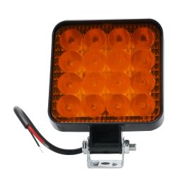 Easy To Fit Replacement Shockproof Dust Proof Working Light Truck Off Road Tractor High Intensity 12v 24v 48w 16LED