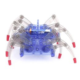New funny Diy Electric Spider Robot puzzle toy Electric Crawling Animal Science Toy Model electronic pet Gifts for children