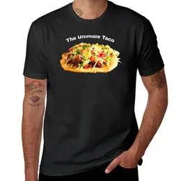 Men's Polos The Ultimate Taco T-Shirt Tees Anime Clothes Mens T Shirt Graphic