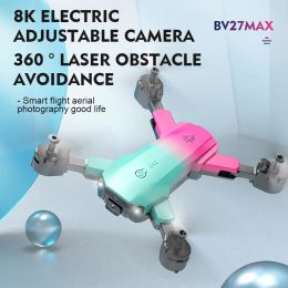 Drones BV27 MAX Drone 4K Professional FPV Camera with 3Axis Gimbal Brushless GPS Quadcopter Obstacle Avoidance RC Dron Toys Gifts