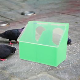 Other Bird Supplies Parrot Cage Food Catcher Pigeon Feeder Water Quail Chicken Dispenser Feeding Hanging Box