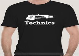 Technics Dj 1200 Turntable Music Custom MenS Black TShirt Tee Fashion Tee Shirt 2205099307383