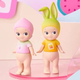 Sonny Angel Blind Box Refreshing Cold Drinks Series Kawaii Mini Mystery Boxes Figure Suprise Bag Figurine Desk Decora Doll Toys