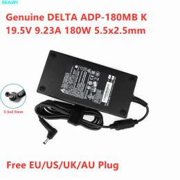 Adapter Genuine DELTA 19.5V 9.23A 180W 5.5x2.5mm ADP180MB K Power Supply AC Adapter For MSI GE73 GL63 GS63VR CLEVO HASEE Laptop Charger