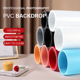 1.2x2m PVC Frosted Backdrop Professional Photography Matt Background Board Anti-wrinkle 13 Colours Photo Studio Equipment