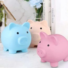 Cute Pig Shape Piggy Bank Coin Money Saving Box For Girls And Boys Medium Size Savings Bank Storage Organiser Birthday Gifts