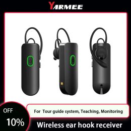 Radio YARMEE Ear Hook Wireless Tour Guide System Monitoring System Radio Guide System Receiver For Travelling Translation Training