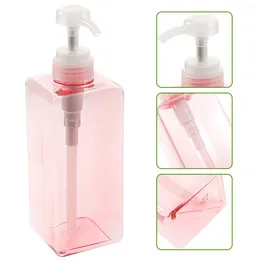 Liquid Soap Dispenser 650 Ml Bottle With Pump Shampoo Soapdish Body Lotion Automatic