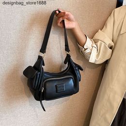 Store Shoulder Bag Export 75% Discount Wholesale New High-end and Motorcycle for Women Autumn Trendy Fashionable Single Underarm