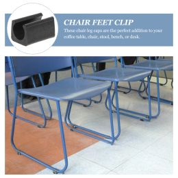 40pcs Furniture Foot Caps Rectangle Shaped Non-slip Chair Leg Tip Protectors