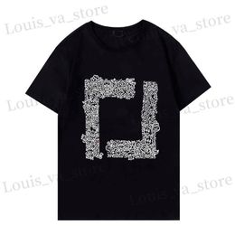 Men's T-Shirts Mens tshirt Designer For Men Womens Shirts Fashion tshirts With Letter Casual Summer Short Slve Man T Woman Clothing Size S-XXL T240409