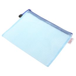 A5 Gridding Waterproof Zip Bag Document Pen Filing Products Pocket Folder Office & School Supplies