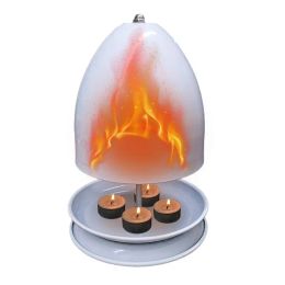 Tea Light Oven For Heating Radiator Heater And Tealight Candle Room Heater Soft Light And Fast Heat Large Space Candle Oven And