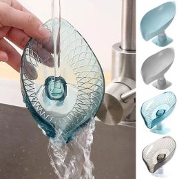 Soap Storage Rack Drain Soap Dish Bathroom Shower Soap Bathroom Hole Soap Mounted Free Accessories Box Wall Storage Holder X3O7