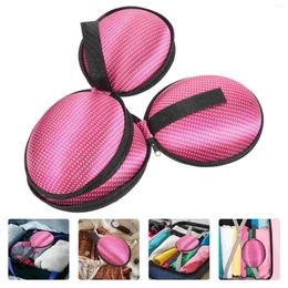 Laundry Bags 2 Pcs Sticker Storage Box Portable Bar Bag Case Silicone Bras Organiser Travel Girl Carrier Outdoor