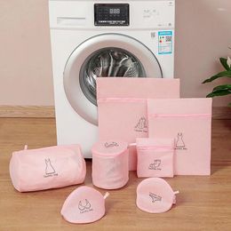 Laundry Bags Lingerie Protect Bag Washing Machines Dirty Basket Travel Shoes Organizer Mesh Woman Bra Clothes