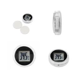 Mini Motorcycle Thermometer Paste Type Temperature Metre Digital Instruments Waterproof Motorcycle Interior Accessories 6Colors